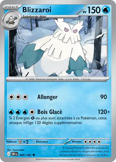060/182 - Blizzaroi - EV10 Rivalités Destinées