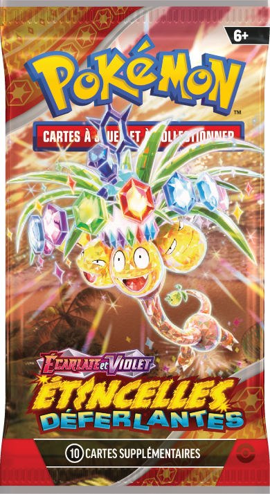 Booster en loose - Écarlate et Violet - Etincelles Déferlantes EV08 🇫🇷 (illustration aléatoire)