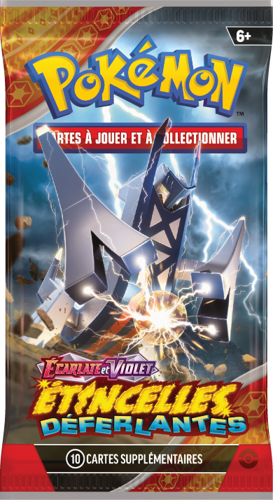 Booster en loose - Écarlate et Violet - Etincelles Déferlantes EV08 🇫🇷 (illustration aléatoire)