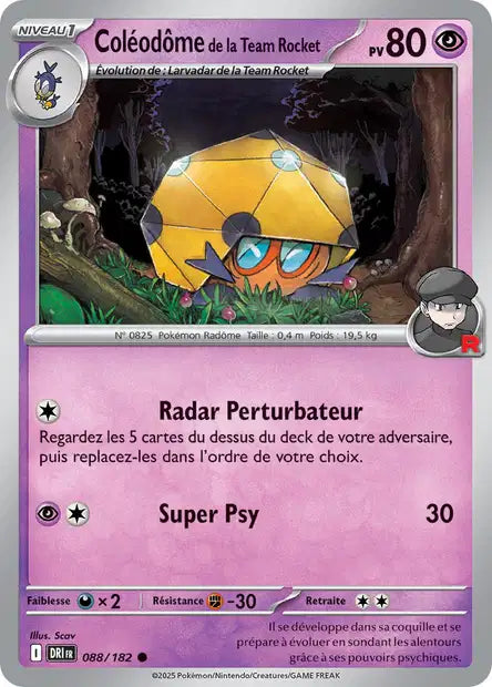 088/182 - Coléodôme de la Team Rocket - EV10 Rivalités Destinées