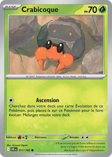 011/182 - Crabicoque - EV10 Rivalités Destinées