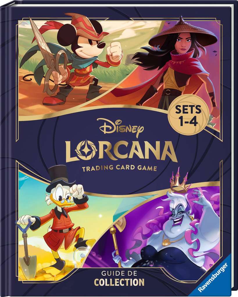 DLC Collector's Guide - Set 1 à 4 - Disney Lorcana