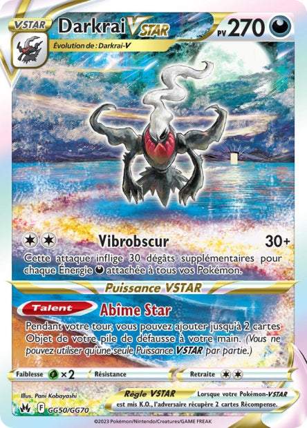 GG50/70 - Darkrai-VSTAR - EB12.5 Zénith Suprême