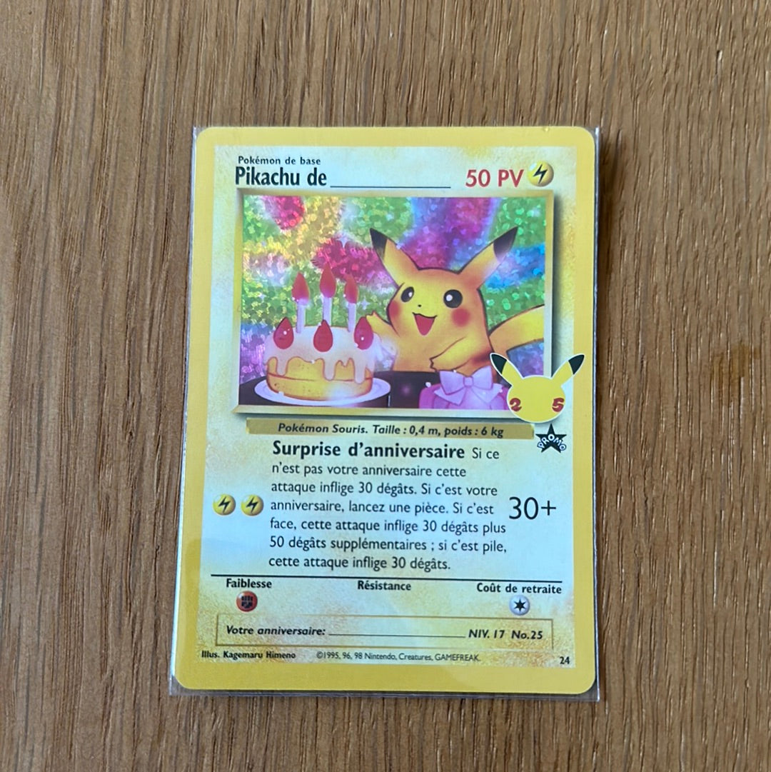 Célébrations - Pikachu de - PROMO