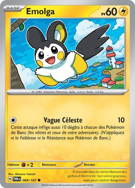 069/167 - Emolga - EV6 Mascarade Crépusculaire