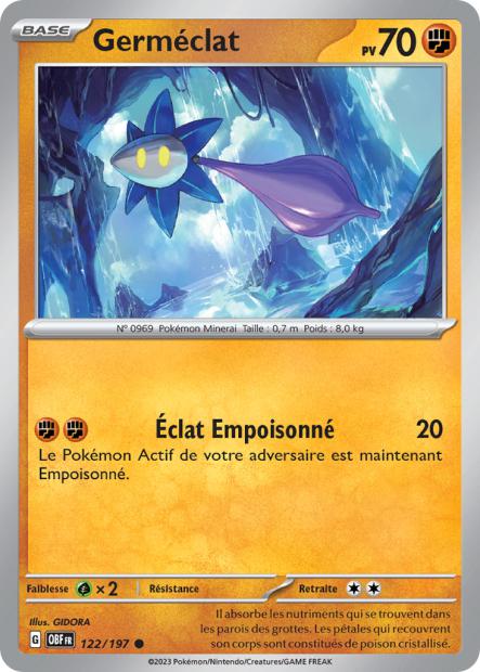 122/197 - Germéclat - EV03 Flammes Obsidiennes