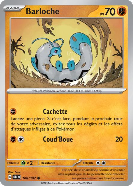 108/197 - Barloche - EV03 Flammes Obsidiennes