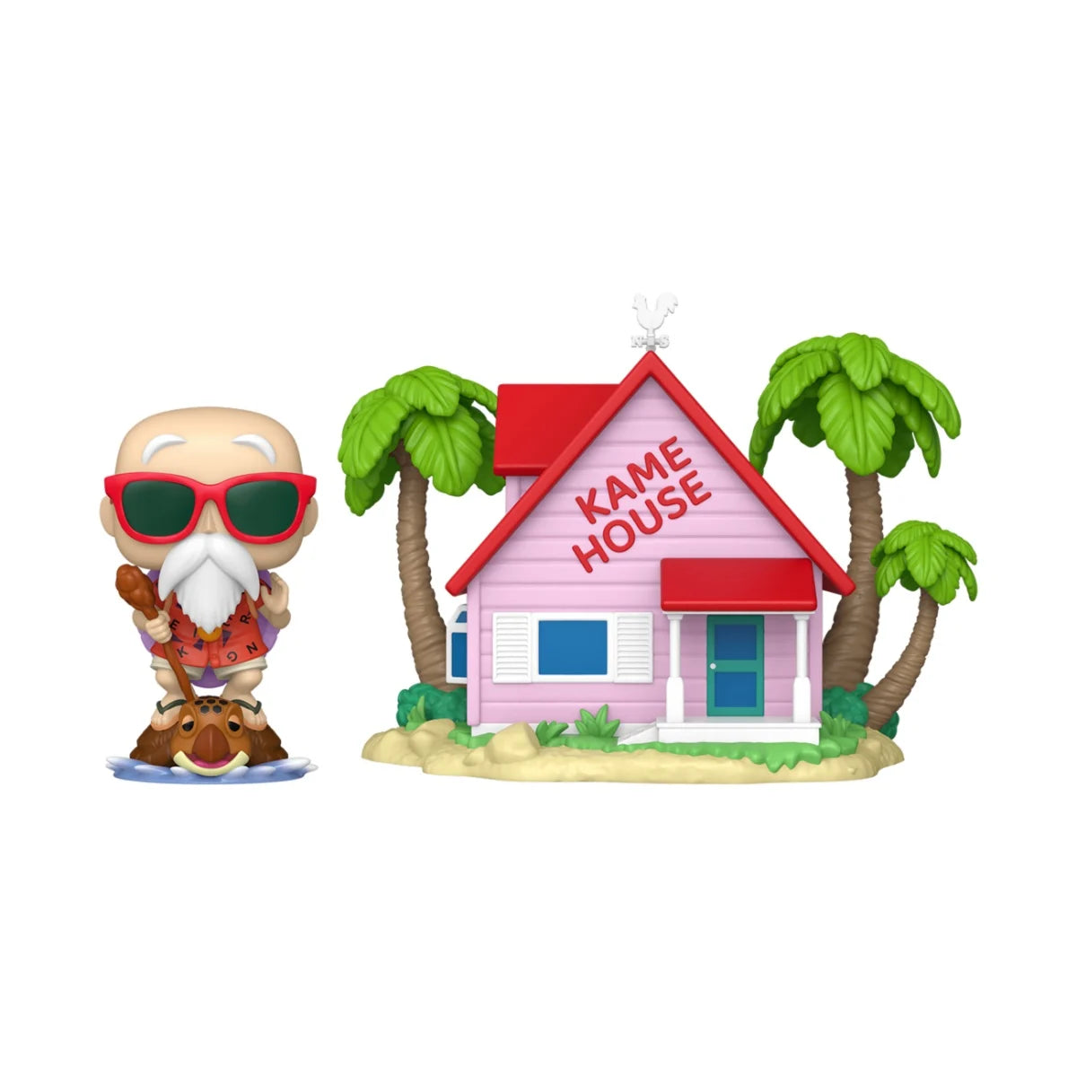 FUNKO - POP TOWN N°46 - Kame House avec Master Roshi