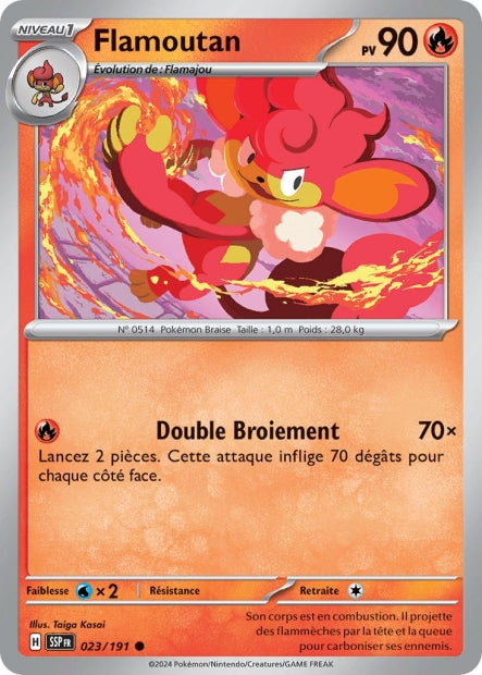 023/191 - Flamoutan - EV8 Étincelles Déferlantes