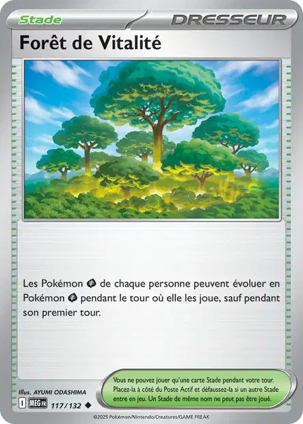 117/132 - Forêt de Vitalité  - ME01 Méga-Évolution