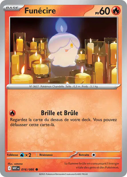 016/086 - Funécire - EV10.5 Flamme Blanche