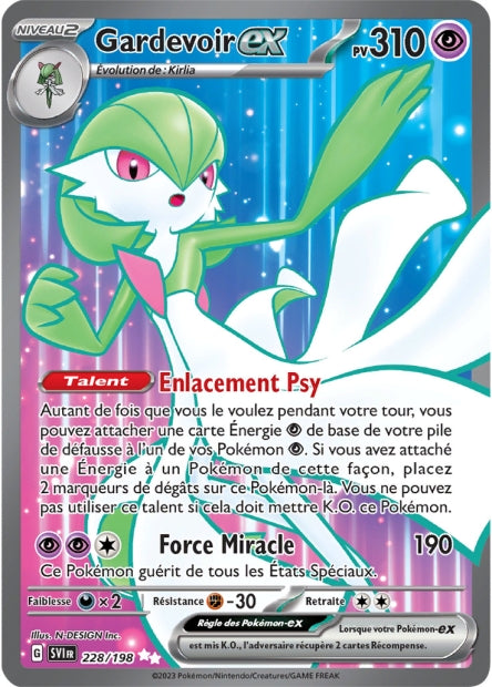 228/198 - Gardevoir ex - EV01 Écarlate et Violet