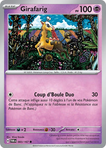 083/167 - Girafarig - EV6 Mascarade Crépusculaire