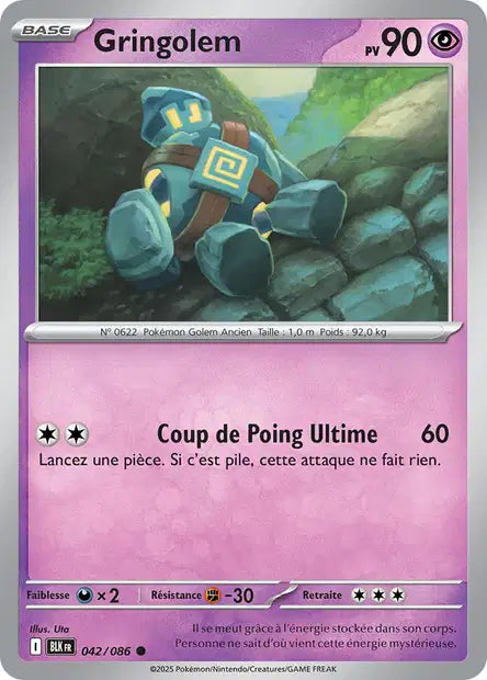 042/86 - Gringolem - EV10.5 Foudre Noire
