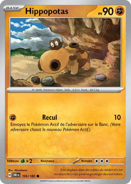 105/182 - Hippopotas - EV10 Rivalités Destinées