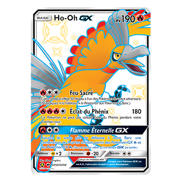 SV50/SV94 - Ho-oh GX - Destinees Occultes