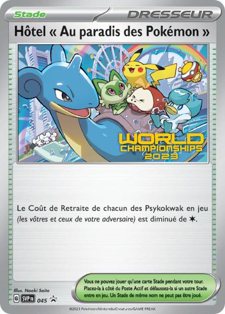 SVP045 - Hôtel "Au paradis des Pokémon" - PROMO