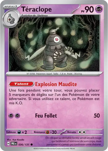 036/131 - Téraclope - EV8.5 Évolutions Prismatiques