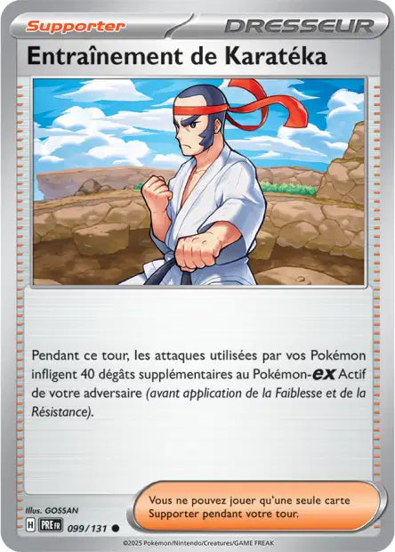 099/131 - Entraînement de Karatéka - EV8.5 Évolutions Prismatiques