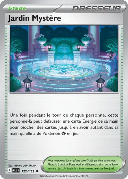 122/132 - Jardin Mystère  - ME01 Méga-Évolution