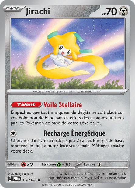 126/182 - Jirachi - EV4 Faille Paradoxe