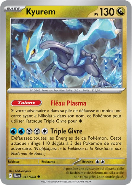 047/64 - Kyurem - EV6.5 Fable Nébuleuse