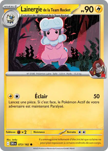 073/182 - Lainergie de la Team Rocket - EV10 Rivalités Destinées
