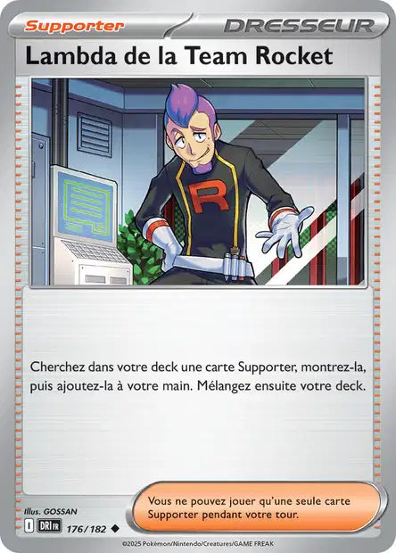 176/182 - Lambda de la Team Rocket - EV10 Rivalités Destinées