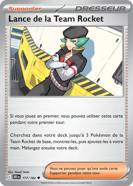 177/182 - Lance de la Team Rocket - EV10 Rivalités Destinées