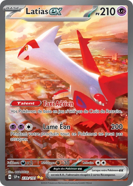 239/191 - Latias ex - EV8 Étincelles Déferlantes