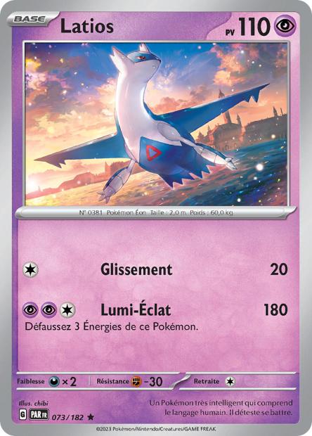 073/182 - Latios - EV4 Faille Paradoxe