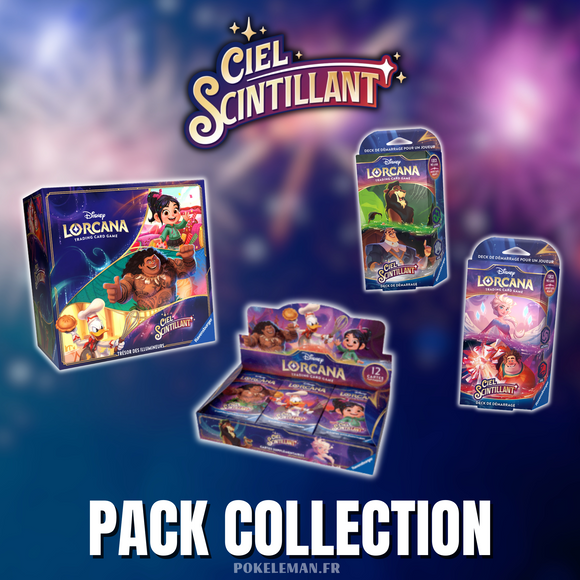 Pack collection - Disney Lorcana - Chapitre 5 - Ciel Scintillant 🇫🇷