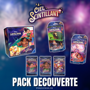 Pack découverte - Disney Lorcana - Chapitre 5 - Ciel Scintillant 🇫🇷