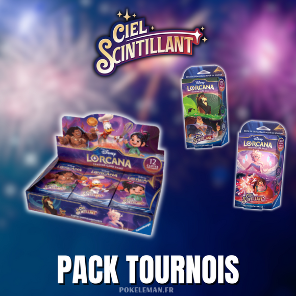 Pack tournois - Disney Lorcana - Chapitre 5 - Ciel Scintillant 🇫🇷 [2ND VAGUE]