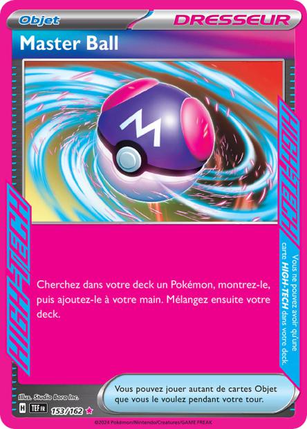 153/162 - Master Ball - EV5 Forces Temporelles