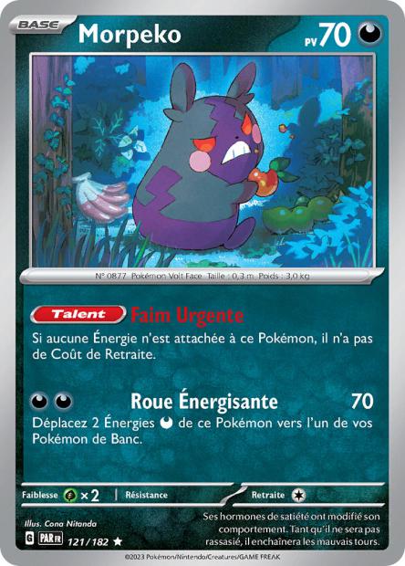 121/182 - Morpeko - EV4 Faille Paradoxe