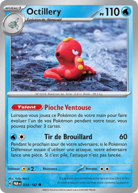 034/182 - Octillery - EV4 Faille Paradoxe