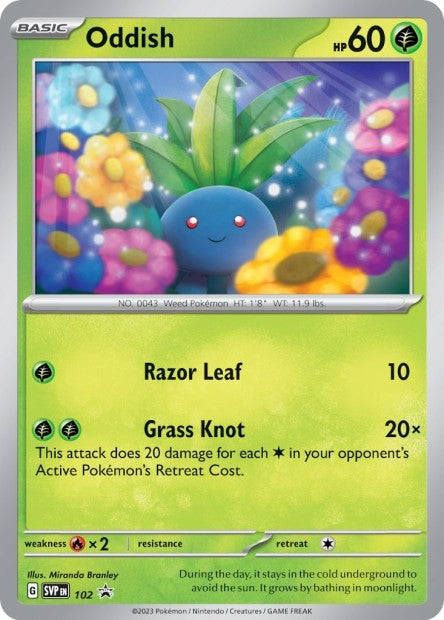 SVP102 - Oddish - PROMO
