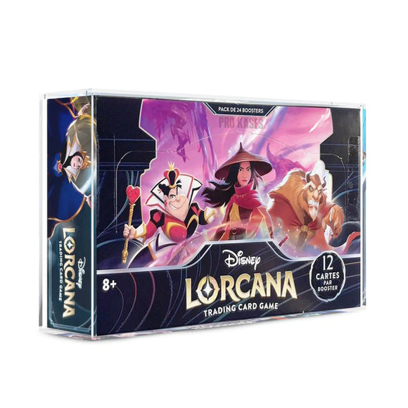 Prokases - Protection Acrylique display Lorcana UV Résistant (99,9%)