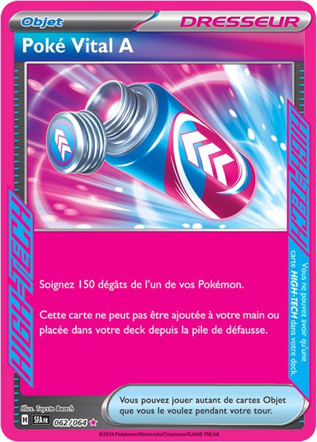 062/64 - Poké Vital A - EV6.5 Fable Nébuleuse