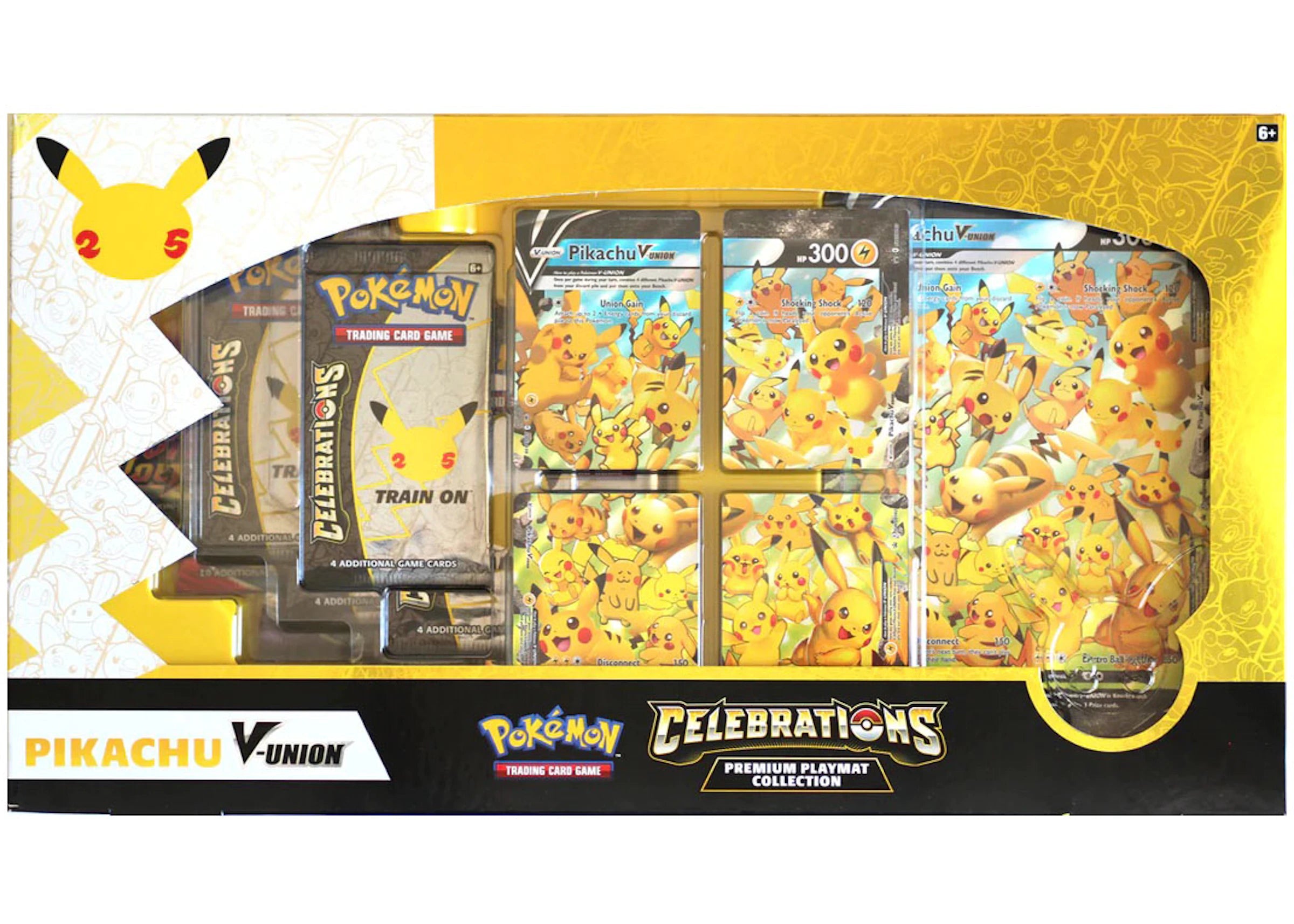 Coffret Pikachu V-Union Premium + Playmat - Celebrations 25 ans 🇫🇷