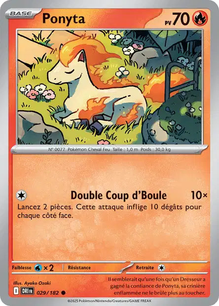 029/182 - Ponyta - EV10 Rivalités Destinées