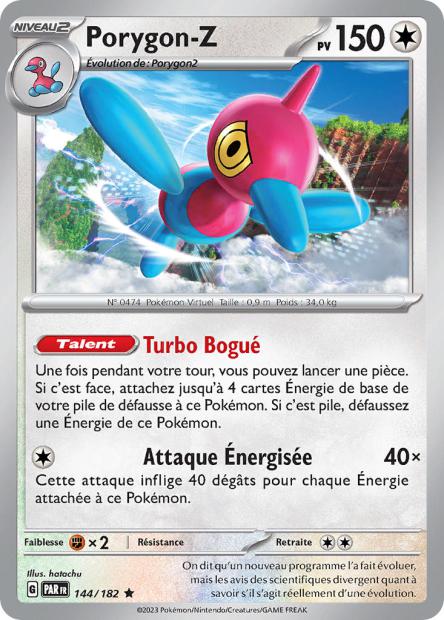 144/182 - Porygon-Z - EV4 Faille Paradoxe