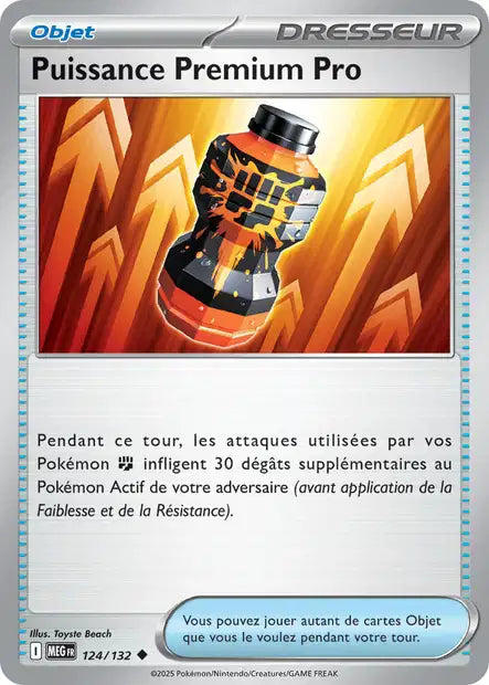 124/132 - Puissance Premium Pro  - ME01 Méga-Évolution