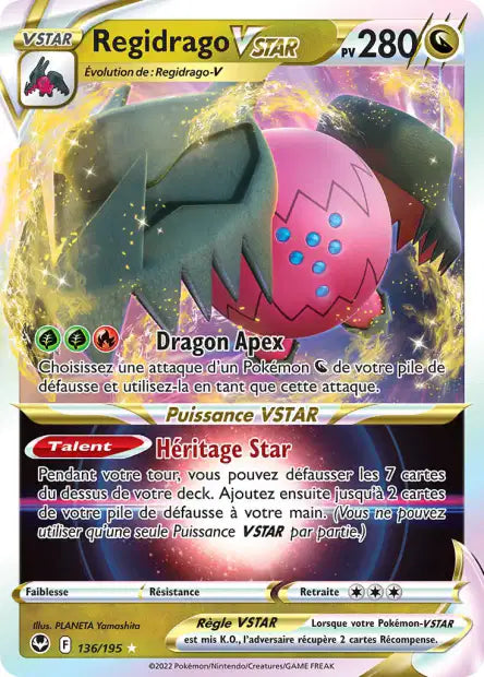 136/195 - Regidrago-VSTAR - EB12 Tempête argentée