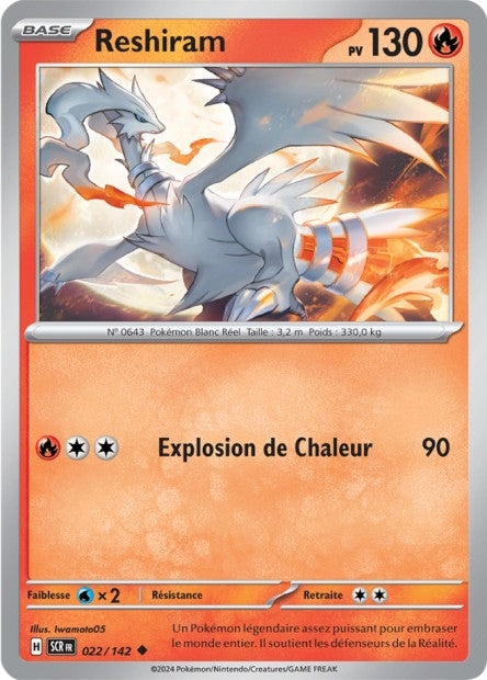 022/142 - Reshiram - EV7 Couronne Stellaire