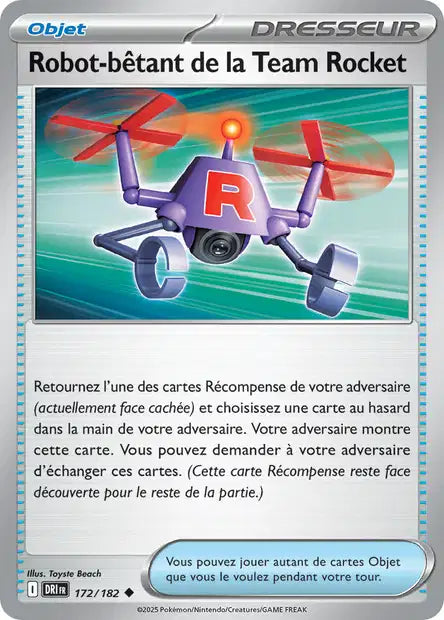 172/182 - Robot-bêtant de la Team Rocket - EV10 Rivalités Destinées