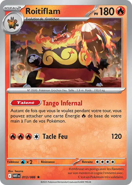 013/086 - Roitiflam - EV10.5 Flamme Blanche