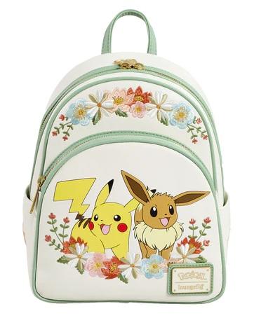 Sac à dos Pokémon - LoungeFly - Pikachu et Evoli