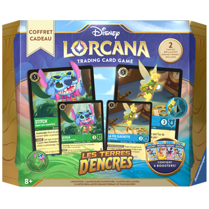 Coffret Cadeau - Disney Lorcana - Chapitre 3 - Les Terres D’Encres 🇫🇷